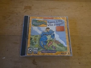 Scholastic Dragon Tales Learn & Fly With Dragons Early Math & Logic Ages 4-6 CD - Picture 1 of 3