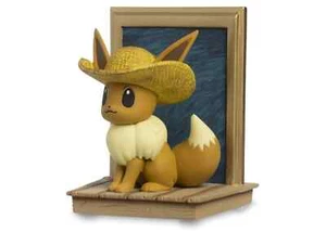 Pokémon Center x Van Gogh Museum: Eevee With Straw Hat Figure | PreSale - Picture 1 of 1