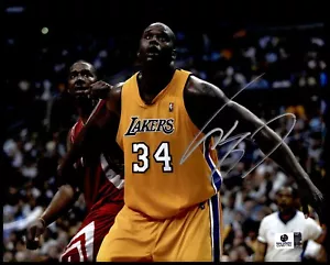SHAQUILLE SHAQ O’NEAL Orlando Magic Signed Auto 8x10 GA COA 762 - Picture 1 of 2