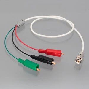 Triax 2-Slot TRB Male Copper Alligator Clips M17/176-00002 Double Shielded Cable - Picture 1 of 6