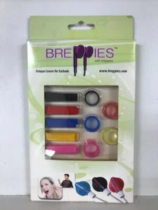 Breppies - Grippeze  Stylish Earbud Accessory Kit - 5 Assorted Colors  - Picture 1 of 2
