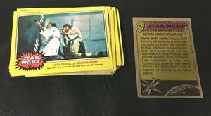 1977 Topps Star Wars Serie 3 gelb siehe Liste SIE WÄHLEN gut einige Gebrauchsspuren  - Bild 1 von 3