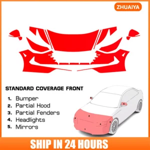 PreCut Paint Protection Film Clear Bra PPF Kit For Hyundai Sonata SE 2020-2023 - Picture 1 of 7