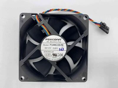 1 PCS Foxconn 8025 PVA080G12H-P00 12V 0.60A Dell server fan 4-pin - Image 1 of 3