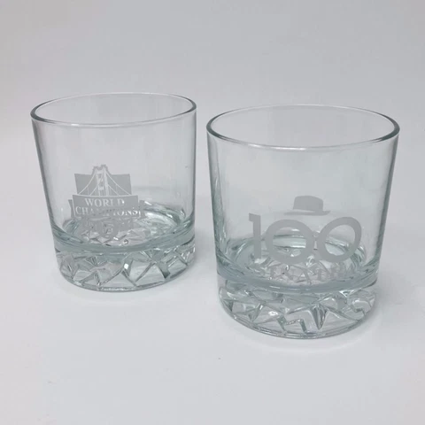 San Francisco Giants Frank Sinatra Glass Tumblers Glasses 2014 World Champions Cover
