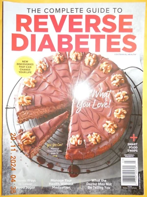 REVERSE DIABETES complete guide EAT WHAT YOU LOVE change your life MANAGE HEALTH - Image 1 of 4