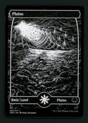 Error Missing Ink - Plains (269) - Innistrad Crimson Vow - MTG - Image 1 of 2