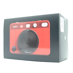 Leica Sofort 2 Red 19189 Hybrid Instant Camera Size PSL From Japan #1004 - Picture 1 of 7