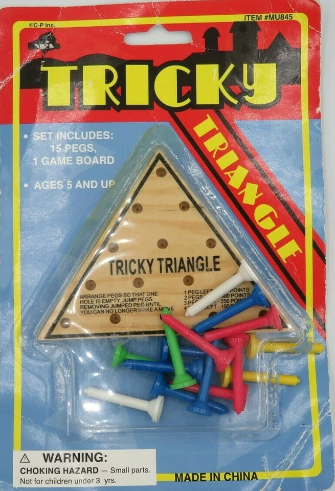 Tricky Triangle Game. Juguete de EE. UU. (B7n) Foto 1 de 4
