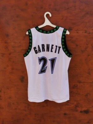 CAMISETA DE BALONCESTO NBA MINNESOTA TIMBERWOLVES 2006/2007 L #21 GRANATE Foto 1 de 4