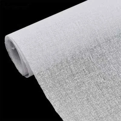 Adhesive Resin Interfacing Fabric Iron On Lining Buckram DIY Bag Cloth Patchwork - Image 1 of 4