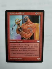 1x LP Maraxus of Keld, Weatherlight Rare, Reserved List MTG