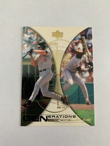 2000 Upper Deck Hitter's Club Generations of Excellence #GE1 C. Ripken E. Murray