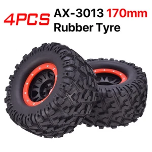 AUSTAR 170x84mm Wheel Tires Set 17mm Hex For 1/8 RC Car Truck HPI HSP Traxxas US - Picture 1 of 17