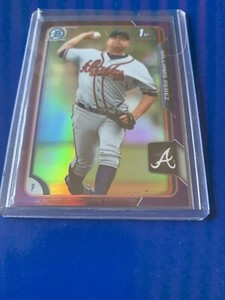 2015 Bowman Chrome Williams Perez Braves Purple Non Auto 187/250
