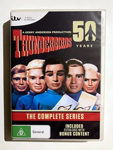 Thunderbirds: The Complete Series - 60s Action TV Series - RARE Oz 9-DVD Set - Picture 1 of 5