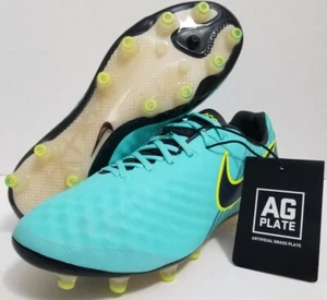 Nike Women's Magista Opus ll AG ACC Size 8 Soccer Cleats 844217-401 Aqua Black - Picture 1 of 11