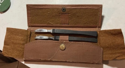 Spencer lens company microscope tools scalpels Buffalo Case Germany Dwr - Image 1 of 4