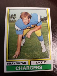 1974 Topps Terry Owens card #228