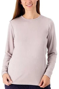 BumbleBella by Jill Martin Classic Long Sleeve Tee Shirt Grey - Picture 1 of 2