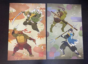 TEENAGE MUTANT TURTLES / MIGHTY MORPHIN POWER #1 -- Legends Wade Samurai SET - Picture 1 of 2