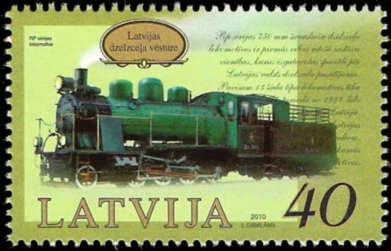 Historia ferroviaria de Letonia 2010 (10) - Dolly Engine tipo RP Foto 1 de 1