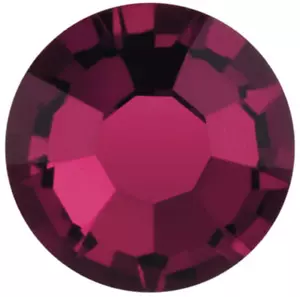 Rubino SS16 Cristalli Preciosa VIVA 12 Strass Cechi Flatback Rosa Rosso 144pz - Foto 1 di 4