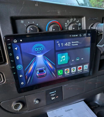 10.1" For 2008-2024 Chevrolet Express Android Auto CarPlay Radio GPS SWC BT WIFI - Image 1 of 4