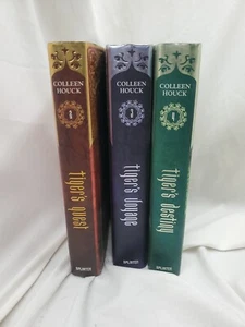Lot of 3 Books -Colleen Houck-TIGER'S QUEST, VOYAGE & DESTINY Hard Cover - Picture 1 of 9