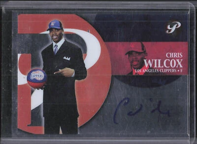 2002-03 Topps Pristine #PE-CW Chris Wilcox endosos personales Foto 1 de 2