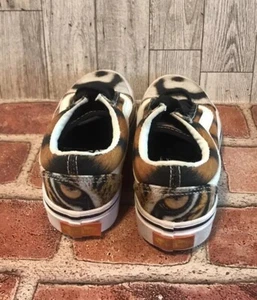 Vans Era Kids 10 Sneaker Project Cat Zoo Tigers Sk8t Lowtop Shoe - Picture 1 of 9