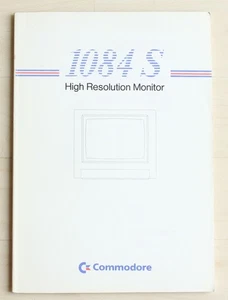 Bedienungsanleitung Commodore High Resolution Monitor 1084S - Bild 1 von 6