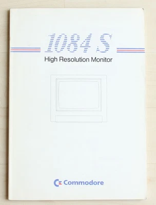 Bedienungsanleitung Commodore High Resolution Monitor 1084S - Bild 1 von 4