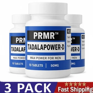 Tadala Advanced Pill for Men Max Strength Formula Supplement Capsules ( 3 Pack ) - Picture 1 of 8