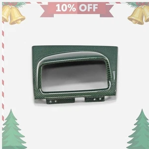 For Nissan Skyline R34 GTR GTT Black Green Carbon Fiber Mix MFD Cover Interior - Imagen 1 de 10