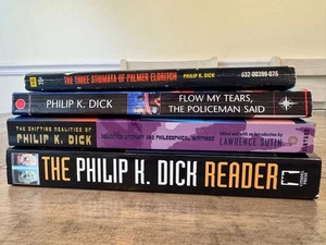 4 Philip K. Dick PBS STIGMATA FLOW SHIFTING REALITIES READER Sehr guter Zustand schön! - Bild 1 von 3