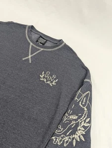 Studio Ghibli Princess Mononoke Anime Gray Crewneck Sweatshirt Women's XS - Picture 1 of 7