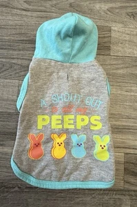 Simply Wag A shout out to my Peeps Hund Haustier T-Shirt Hoodie Kleidung Ostern klein - Bild 1 von 7