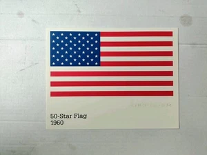US 2000 50-Star Flag 1960 POSTAL CARD MNH , Stars And Stripes - Picture 1 of 2