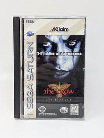 The Crow Box & Manual Only No Game (Sega Saturn) - No Game