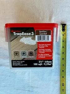 TrapEase 3, 2-1/2" Composite Deck Schrauben, 350 Stück, Spiced Rum FMTR3-212-350TSSR - Bild 1 von 6