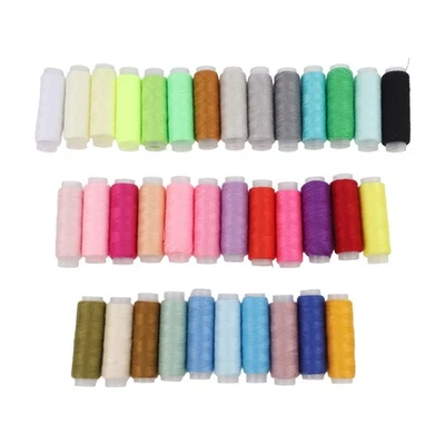High Quality Practical Silk Thread Set Lightweight Multipurpose Sewing - Image 1 of 4