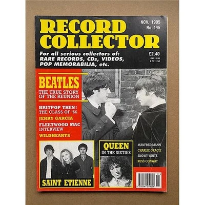 BEATLES RECORD COLLECTOR #195 MAGAZINE NOV 1995 BEATLES COVER WITH MORE INSIDE U - Image 1 of 2