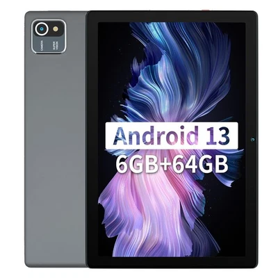 Tablet 10.1 pulgadas Android 13, 6GB + 64GB 1280 x 800 IPS 5000 mAh Cámara... - Imagen 1 de 4