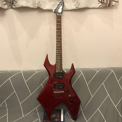 BC Rich Warlock Electric Guitar Red Used Shipping From Japan - Image 1 of 4