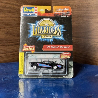 Revell DieCast 1/64 Масштаб Lowriders '71 1971 Выпуск Buick Riviera #37 Редкий трудно найти  - Изображение 1 из 4