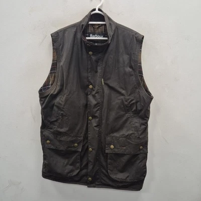 Barbour Westmorland Sporting Wax Waterproof Hunting Country Gilet Vest Size XL - Image 1 of 4