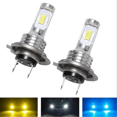 H7 LED Headlight Bulbs High/Low Beam 80W 8000LM 6000K Super Bright Waterproof - Image 1 of 4