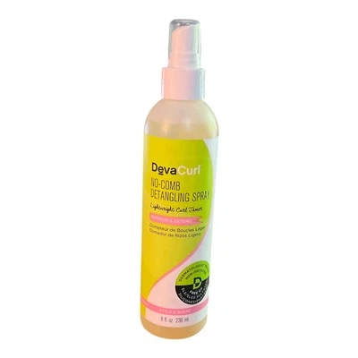 DevaCurl No-Comb Detangling Spray Lightweight Curl Tamer 8 fl oz Spray Bottle - Image 1 of 3