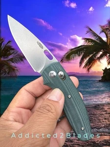 Three Rivers Manufacturing TRM Bulldog River-LOK 3D Contoured G10 Forest Green - Picture 1 of 9